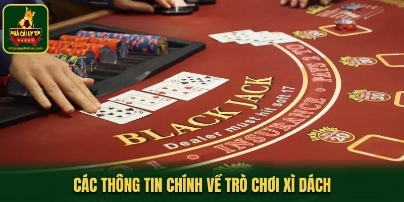 Các thông tin chính về trò chơi xì dách