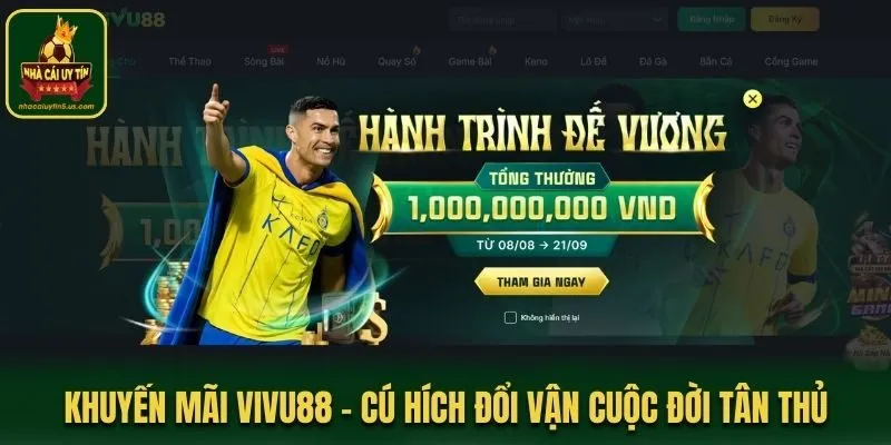 Khuyến Mãi Vivu88 - Cú Hích Đổi Vận Cuộc Đời Tân Thủ