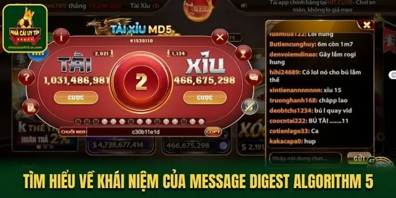 Tìm hiểu về khái niệm của Message Digest Algorithm 5